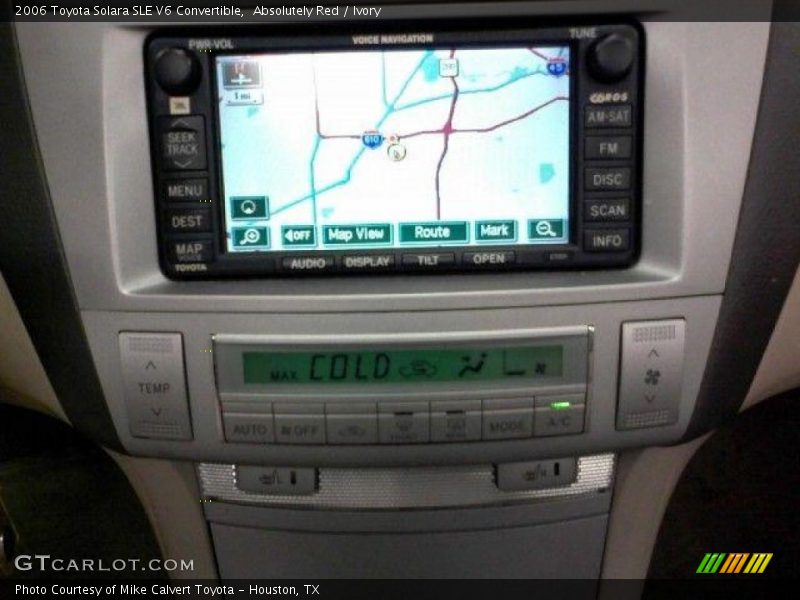 Absolutely Red / Ivory 2006 Toyota Solara SLE V6 Convertible