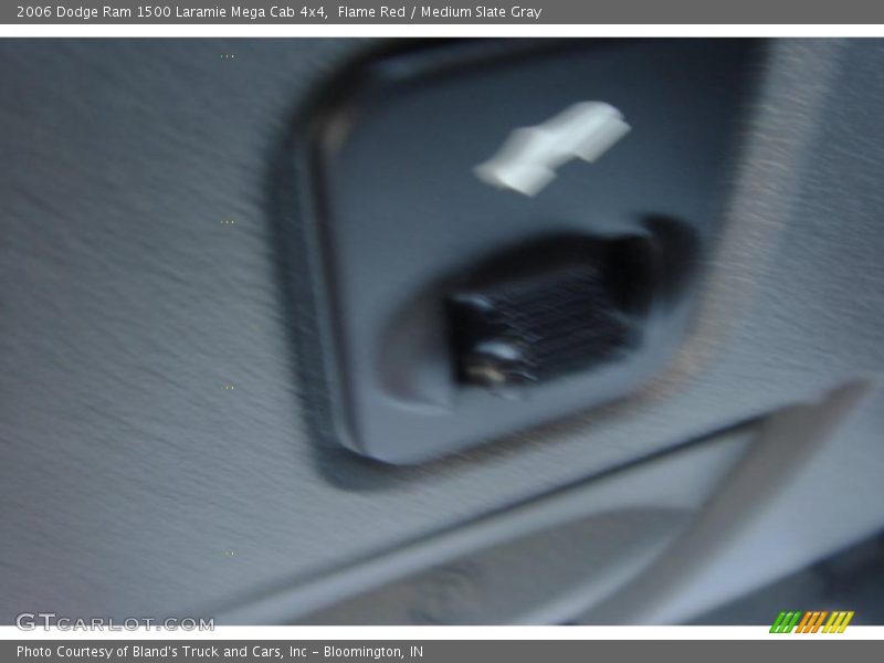 Flame Red / Medium Slate Gray 2006 Dodge Ram 1500 Laramie Mega Cab 4x4
