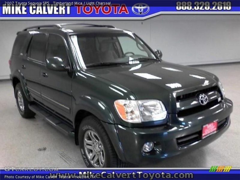 Timberland Mica / Light Charcoal 2007 Toyota Sequoia SR5
