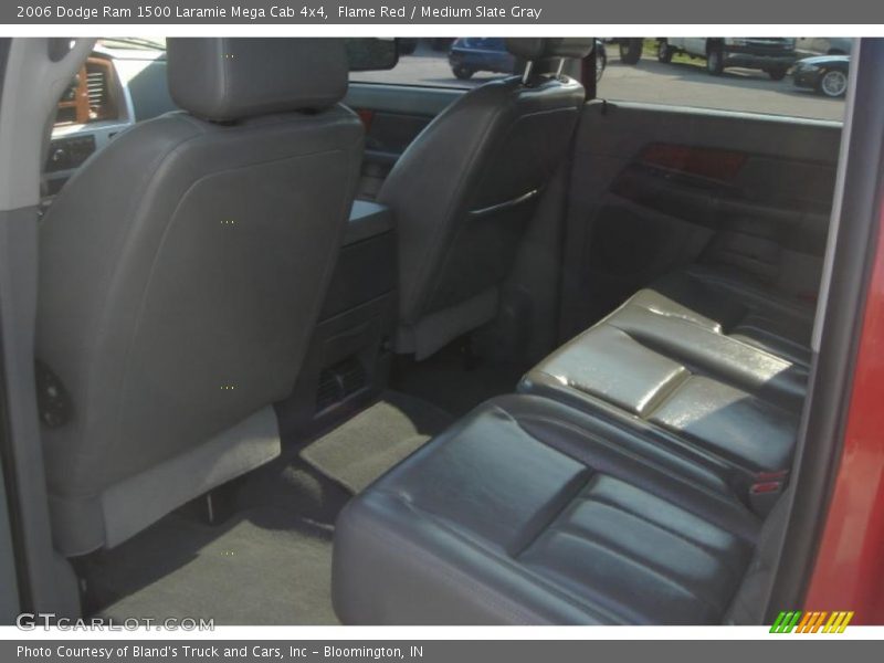 Flame Red / Medium Slate Gray 2006 Dodge Ram 1500 Laramie Mega Cab 4x4