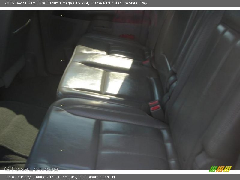 Flame Red / Medium Slate Gray 2006 Dodge Ram 1500 Laramie Mega Cab 4x4