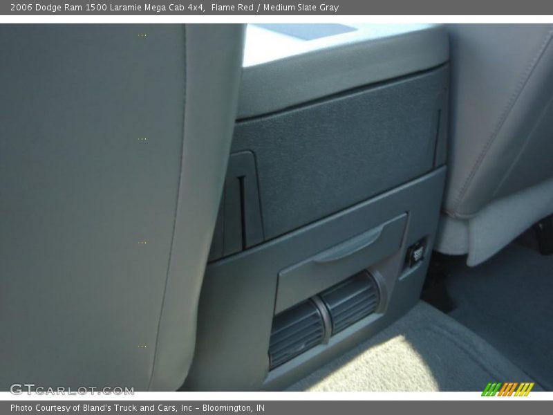 Flame Red / Medium Slate Gray 2006 Dodge Ram 1500 Laramie Mega Cab 4x4