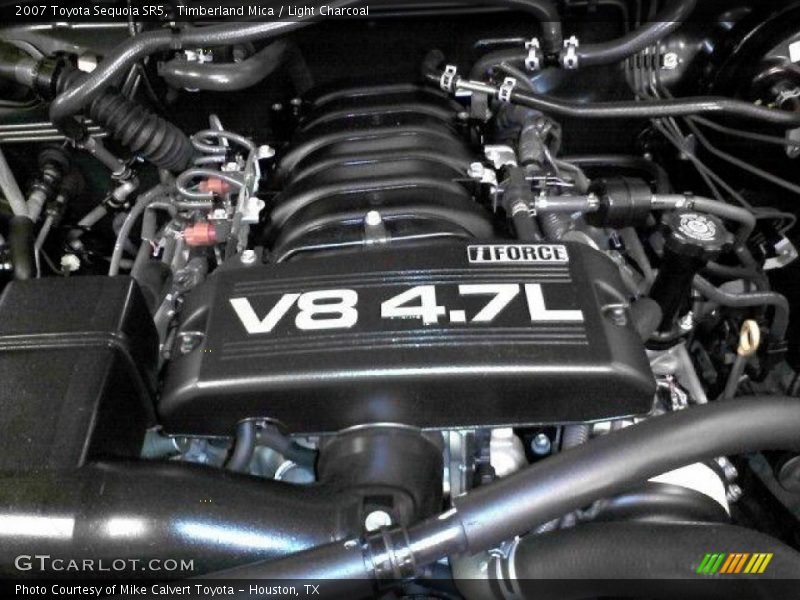 Timberland Mica / Light Charcoal 2007 Toyota Sequoia SR5