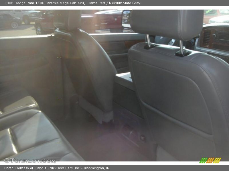 Flame Red / Medium Slate Gray 2006 Dodge Ram 1500 Laramie Mega Cab 4x4