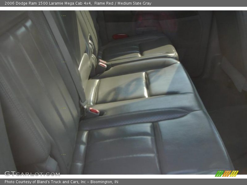 Flame Red / Medium Slate Gray 2006 Dodge Ram 1500 Laramie Mega Cab 4x4