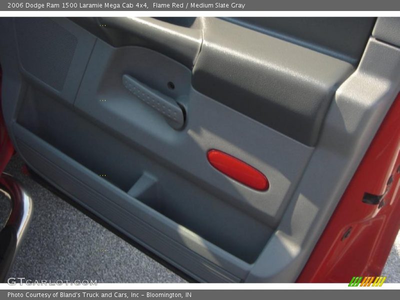 Flame Red / Medium Slate Gray 2006 Dodge Ram 1500 Laramie Mega Cab 4x4