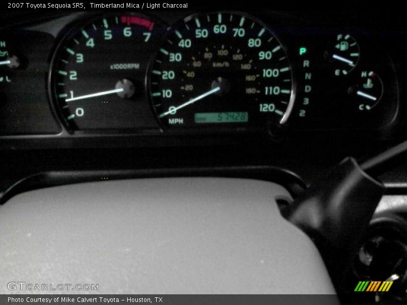 Timberland Mica / Light Charcoal 2007 Toyota Sequoia SR5
