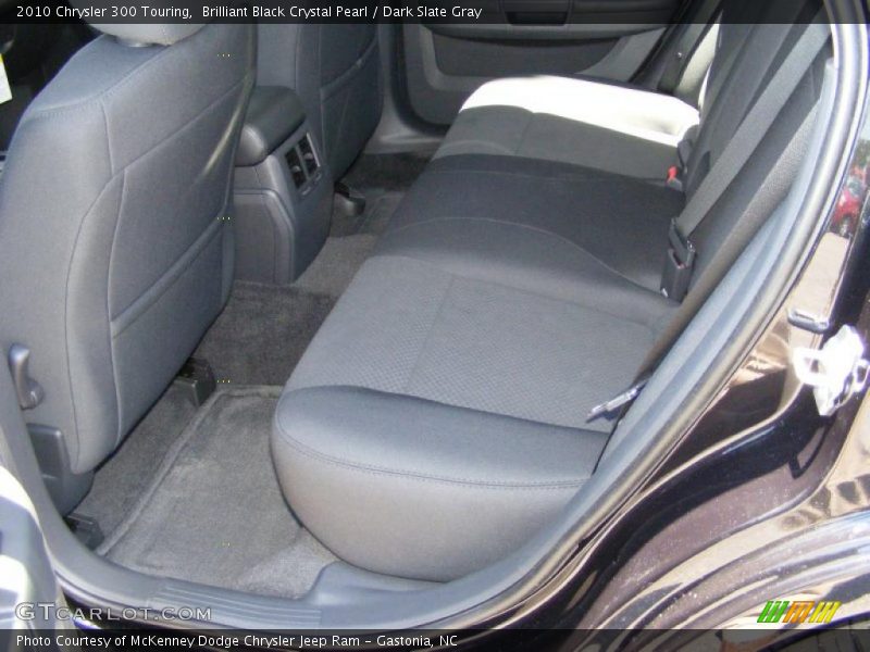 Brilliant Black Crystal Pearl / Dark Slate Gray 2010 Chrysler 300 Touring