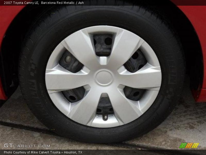 Barcelona Red Metallic / Ash 2007 Toyota Camry LE
