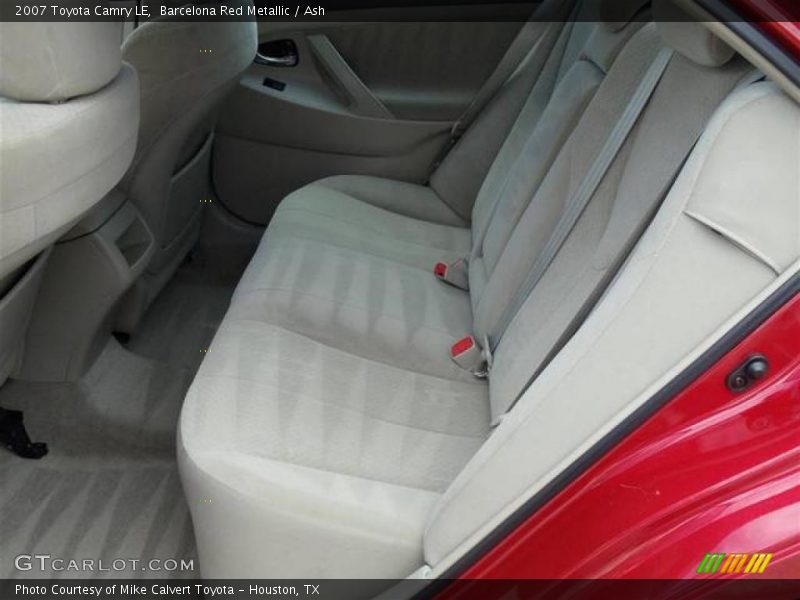 Barcelona Red Metallic / Ash 2007 Toyota Camry LE