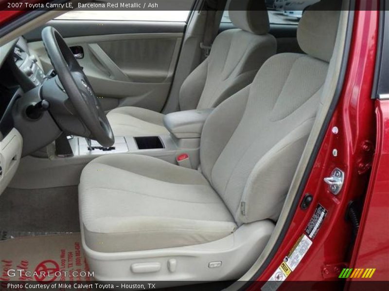 Barcelona Red Metallic / Ash 2007 Toyota Camry LE