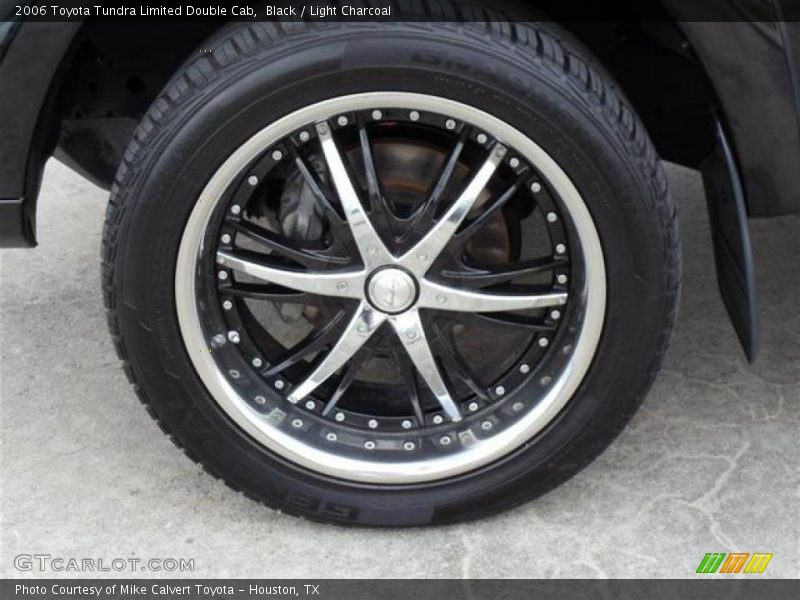 Black / Light Charcoal 2006 Toyota Tundra Limited Double Cab