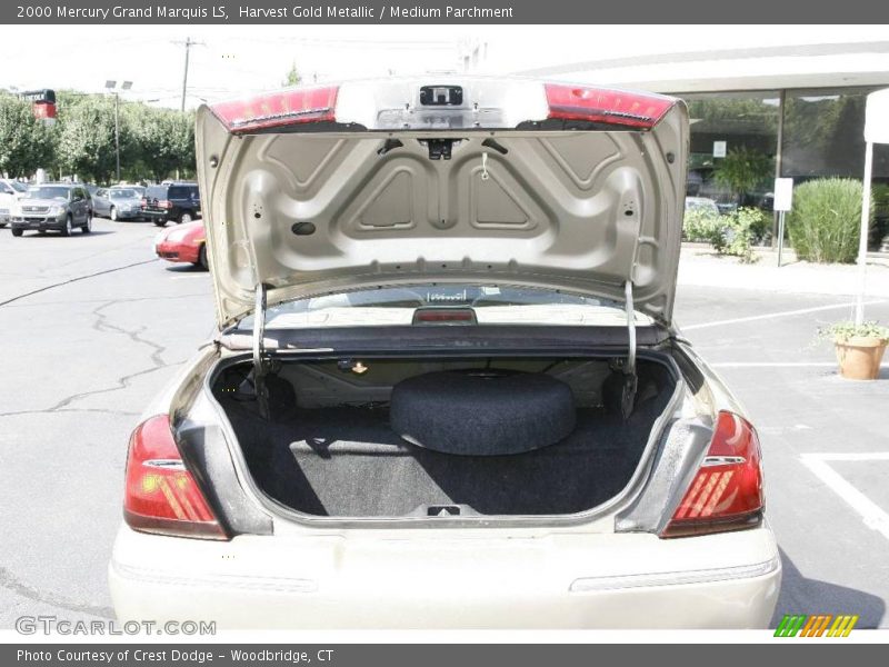 Harvest Gold Metallic / Medium Parchment 2000 Mercury Grand Marquis LS