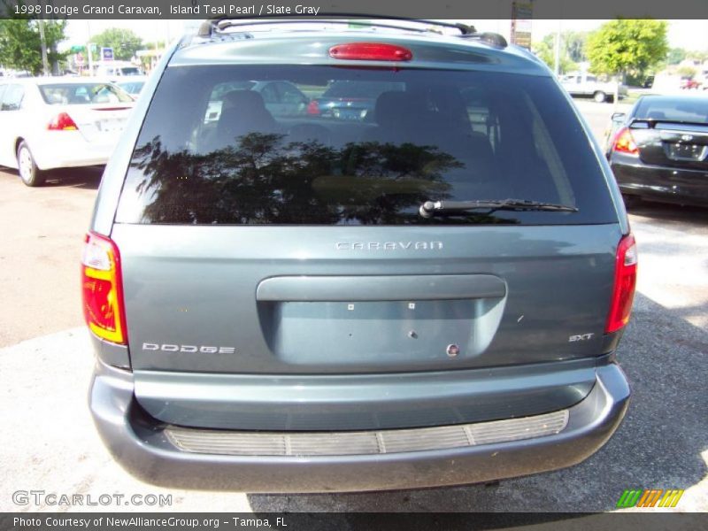Island Teal Pearl / Slate Gray 1998 Dodge Grand Caravan