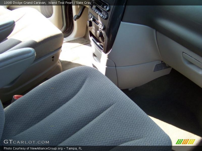 Island Teal Pearl / Slate Gray 1998 Dodge Grand Caravan