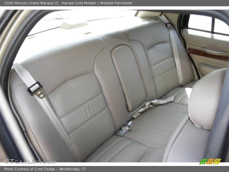 Harvest Gold Metallic / Medium Parchment 2000 Mercury Grand Marquis LS