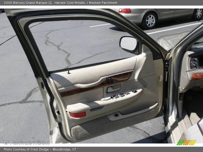 Harvest Gold Metallic / Medium Parchment 2000 Mercury Grand Marquis LS