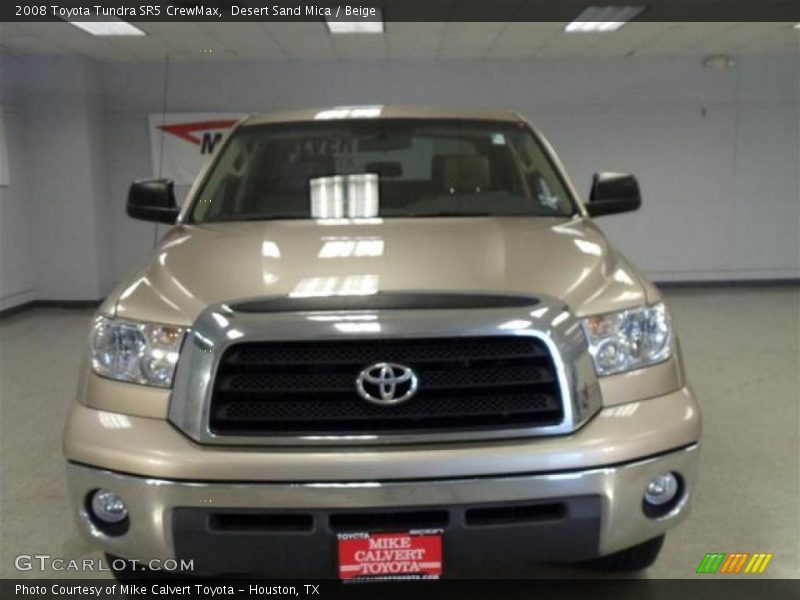 Desert Sand Mica / Beige 2008 Toyota Tundra SR5 CrewMax