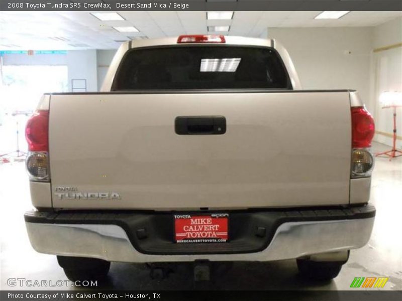 Desert Sand Mica / Beige 2008 Toyota Tundra SR5 CrewMax