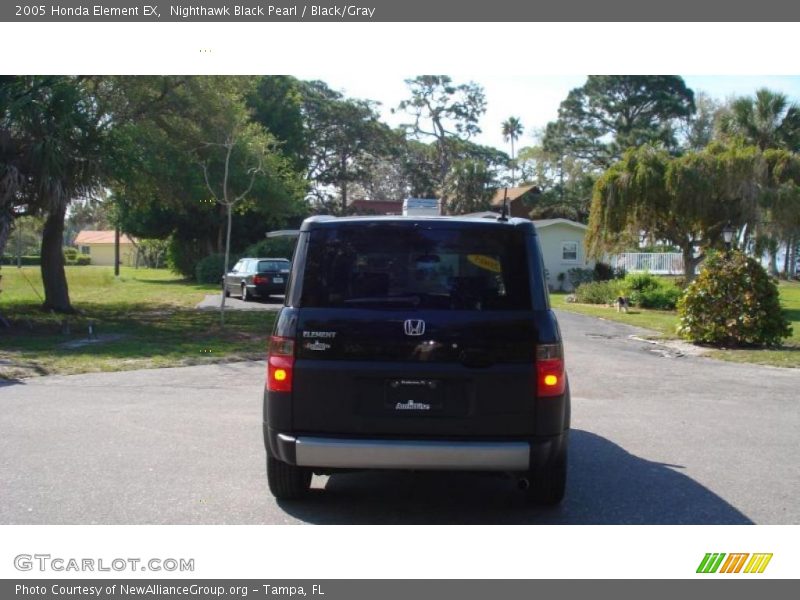 Nighthawk Black Pearl / Black/Gray 2005 Honda Element EX