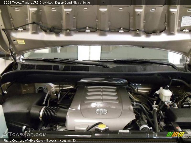 Desert Sand Mica / Beige 2008 Toyota Tundra SR5 CrewMax