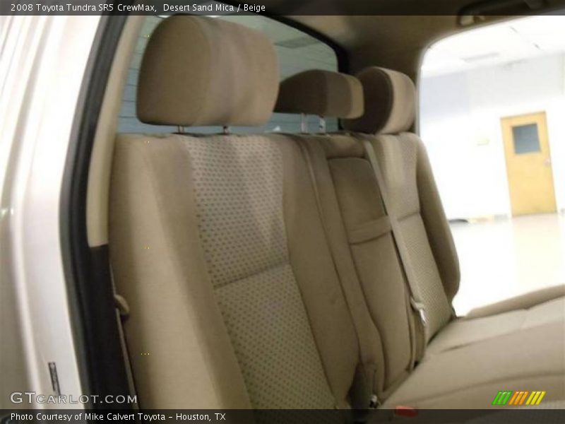 Desert Sand Mica / Beige 2008 Toyota Tundra SR5 CrewMax