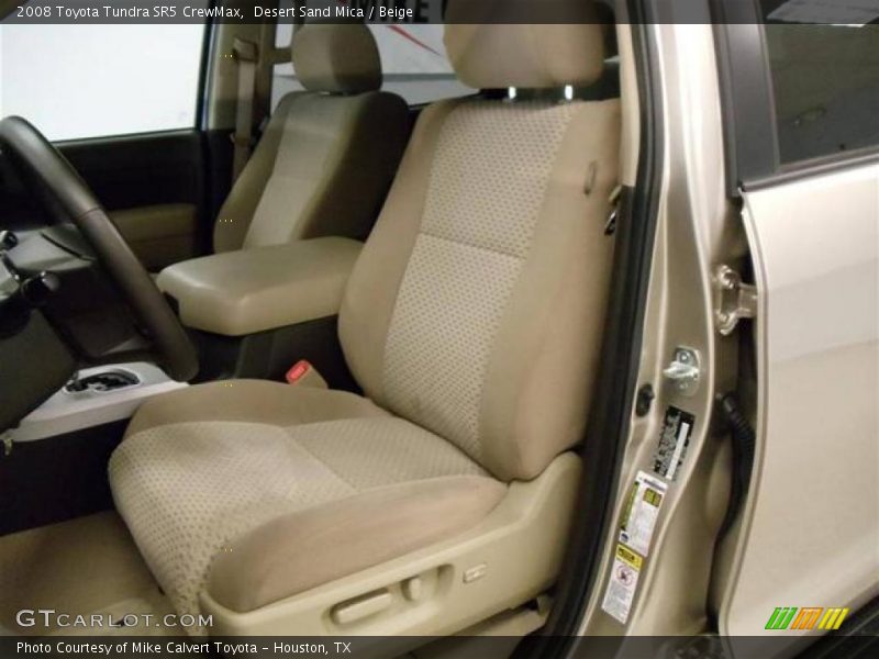 Desert Sand Mica / Beige 2008 Toyota Tundra SR5 CrewMax