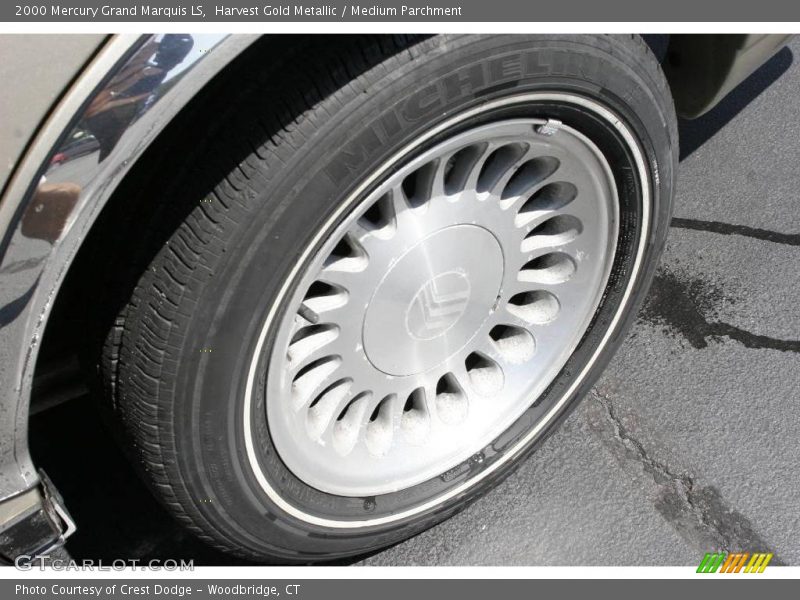 Harvest Gold Metallic / Medium Parchment 2000 Mercury Grand Marquis LS