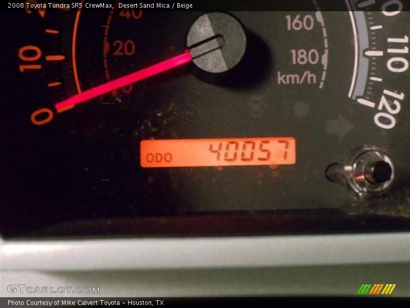 Desert Sand Mica / Beige 2008 Toyota Tundra SR5 CrewMax