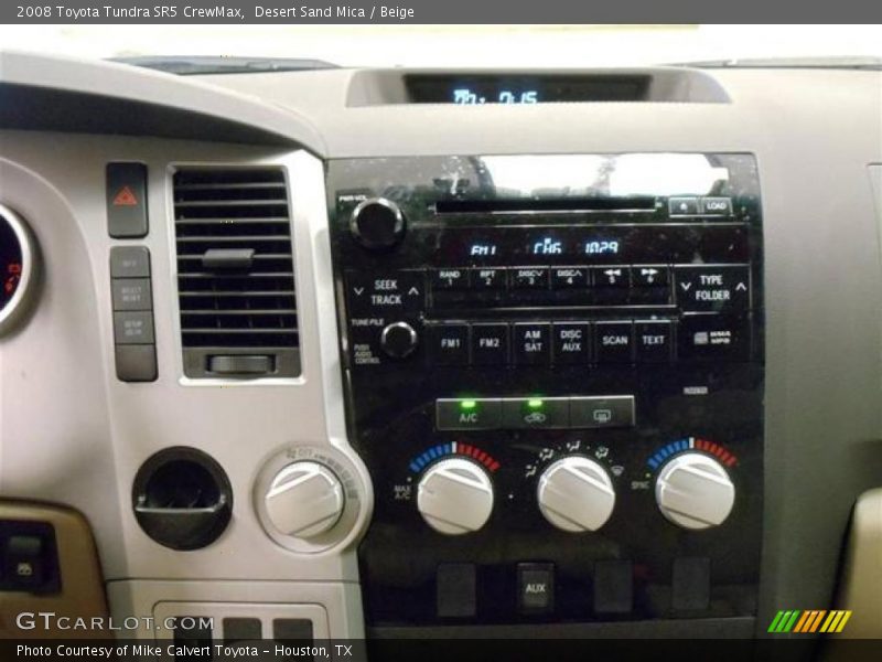 Desert Sand Mica / Beige 2008 Toyota Tundra SR5 CrewMax