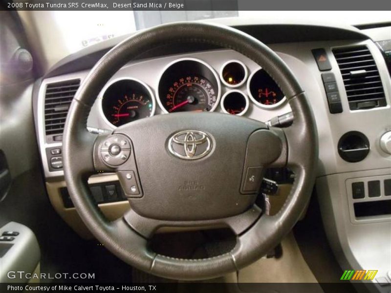 Desert Sand Mica / Beige 2008 Toyota Tundra SR5 CrewMax