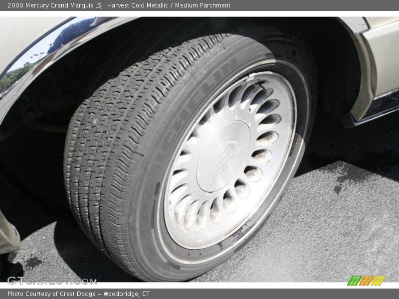 Harvest Gold Metallic / Medium Parchment 2000 Mercury Grand Marquis LS