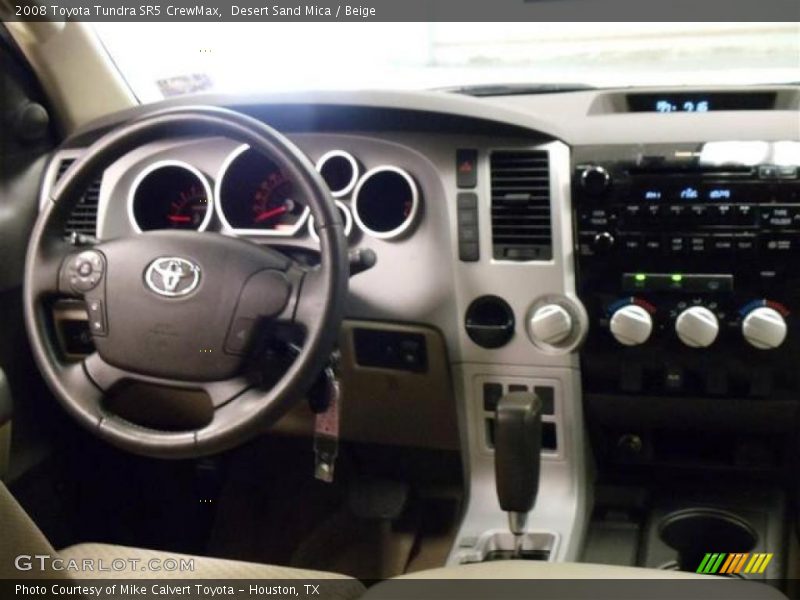 Desert Sand Mica / Beige 2008 Toyota Tundra SR5 CrewMax