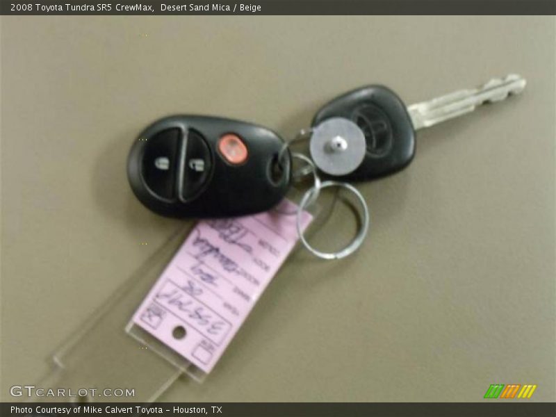 Desert Sand Mica / Beige 2008 Toyota Tundra SR5 CrewMax