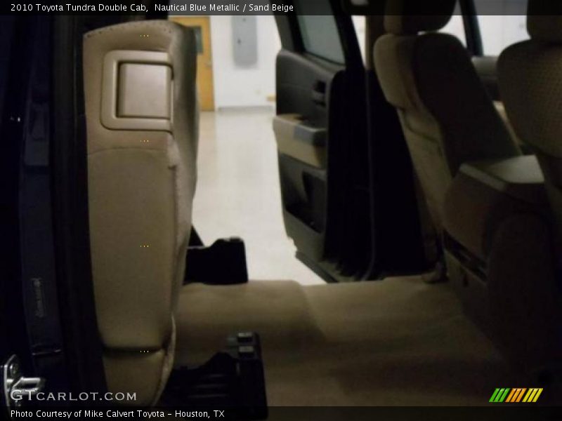 Nautical Blue Metallic / Sand Beige 2010 Toyota Tundra Double Cab