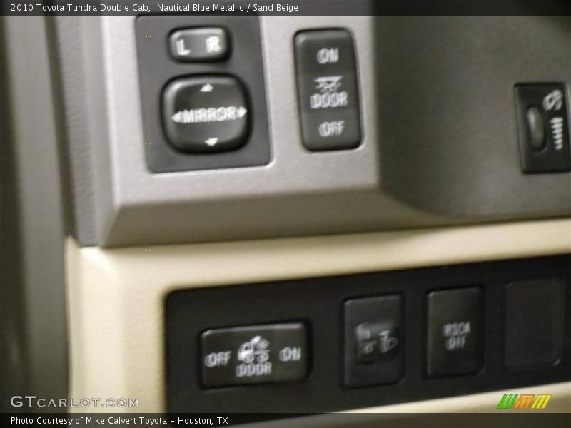 Nautical Blue Metallic / Sand Beige 2010 Toyota Tundra Double Cab
