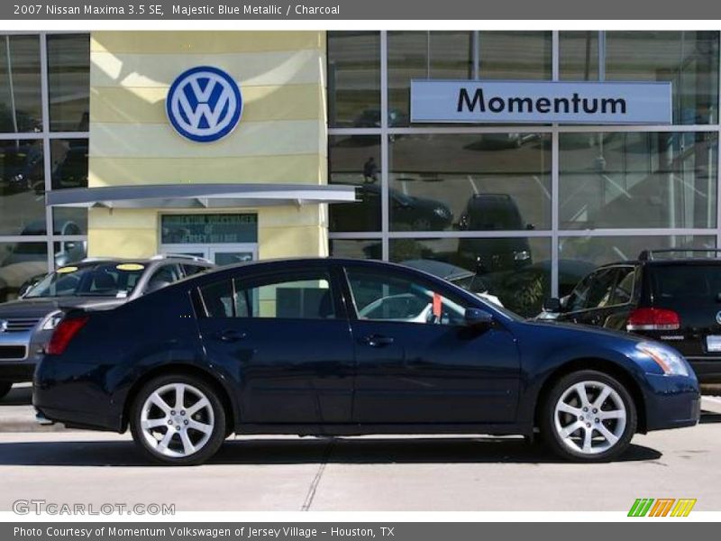 Majestic Blue Metallic / Charcoal 2007 Nissan Maxima 3.5 SE