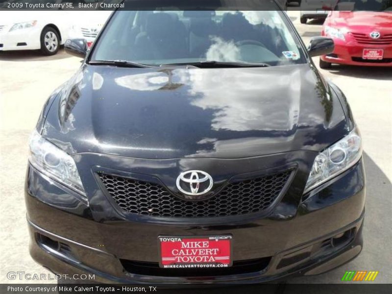 Black / Charcoal 2009 Toyota Camry SE