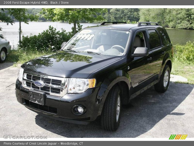 Black / Stone 2008 Ford Escape Hybrid 4WD