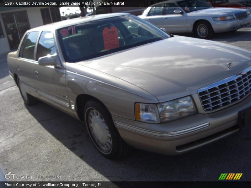 Shale Beige Metallic / Shale/Neutral 1997 Cadillac DeVille Sedan