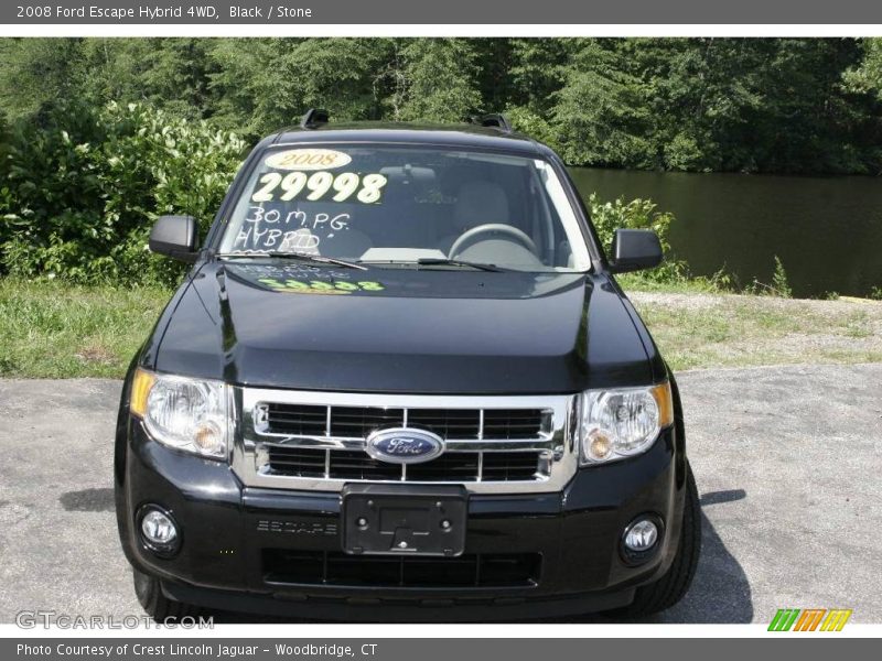 Black / Stone 2008 Ford Escape Hybrid 4WD