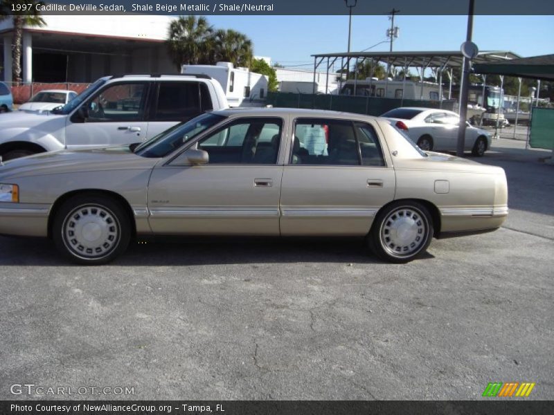 Shale Beige Metallic / Shale/Neutral 1997 Cadillac DeVille Sedan