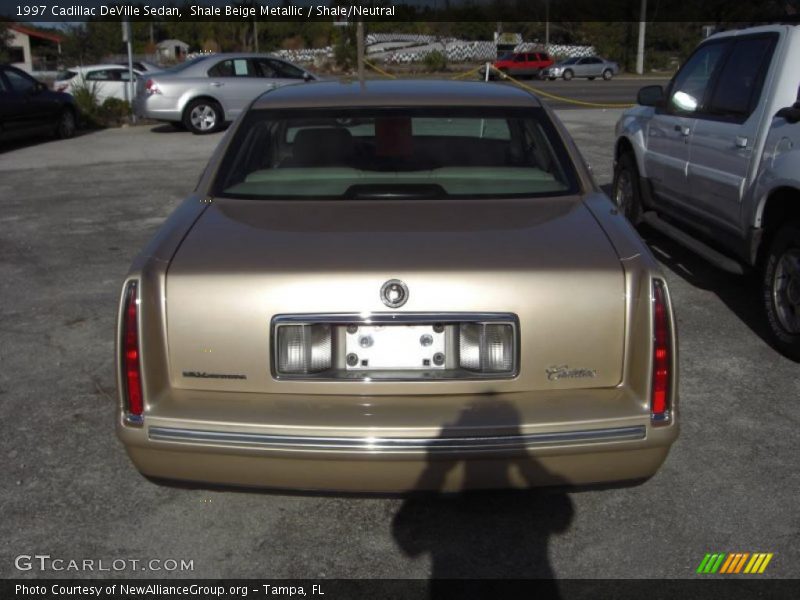Shale Beige Metallic / Shale/Neutral 1997 Cadillac DeVille Sedan