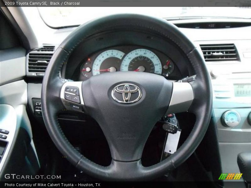 Black / Charcoal 2009 Toyota Camry SE