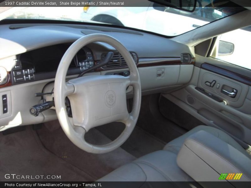 Shale Beige Metallic / Shale/Neutral 1997 Cadillac DeVille Sedan