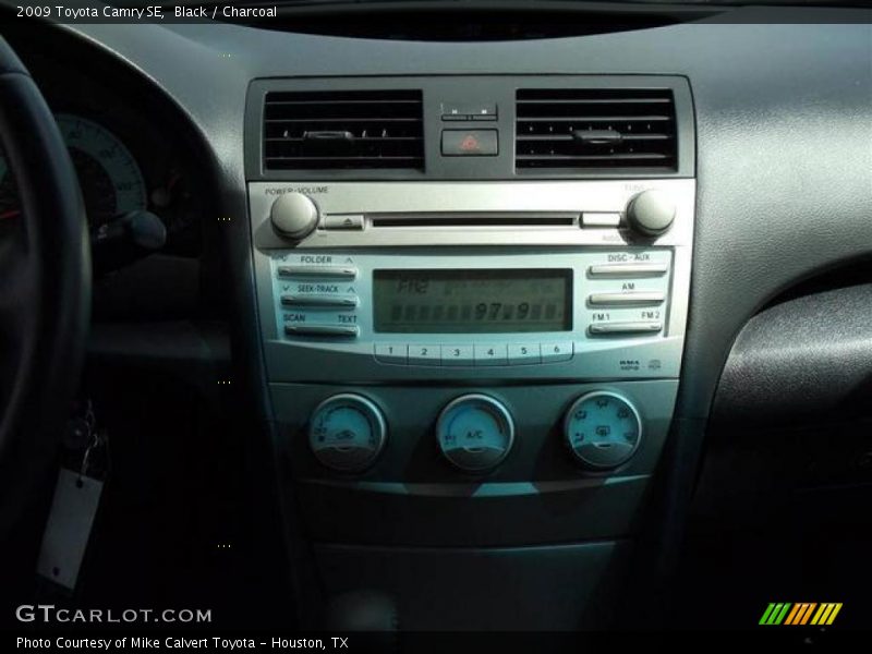 Black / Charcoal 2009 Toyota Camry SE