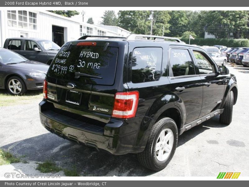 Black / Stone 2008 Ford Escape Hybrid 4WD