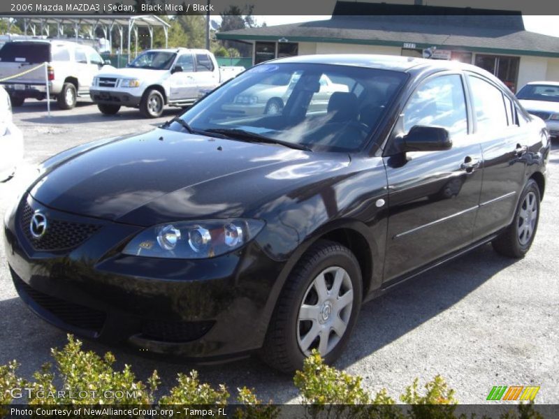 Black Mica / Black 2006 Mazda MAZDA3 i Sedan