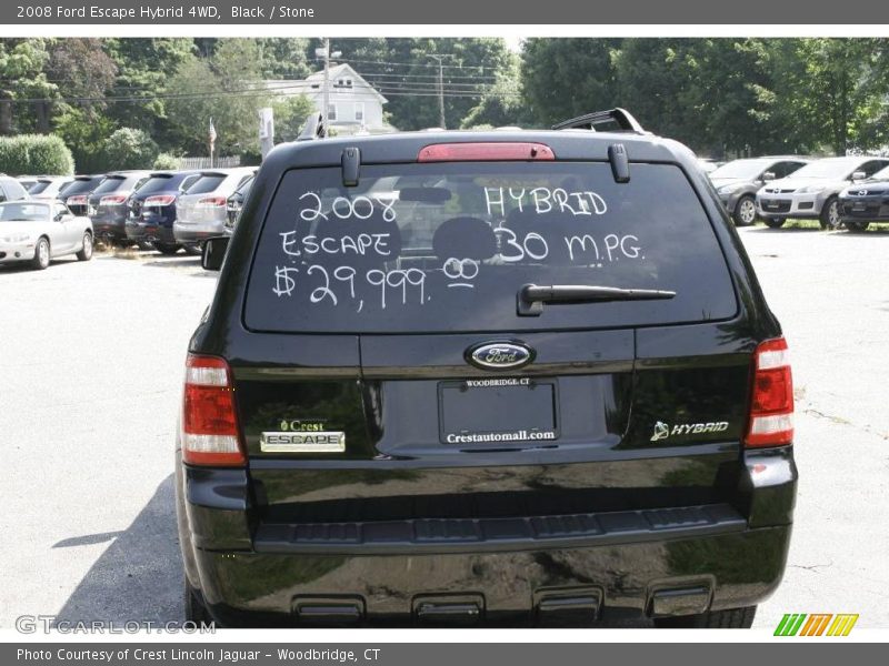 Black / Stone 2008 Ford Escape Hybrid 4WD