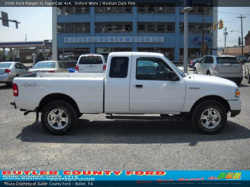 Oxford White / Medium Dark Flint 2006 Ford Ranger XL SuperCab 4x4